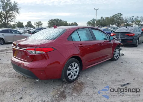 2025 Toyota Corolla Le from USA, damaged, VIN 5YFB4MDE8SP250072